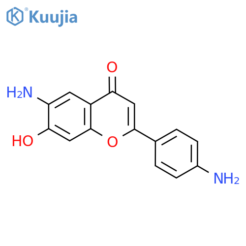 4',6-Diamino-7-hydroxyflavone structure