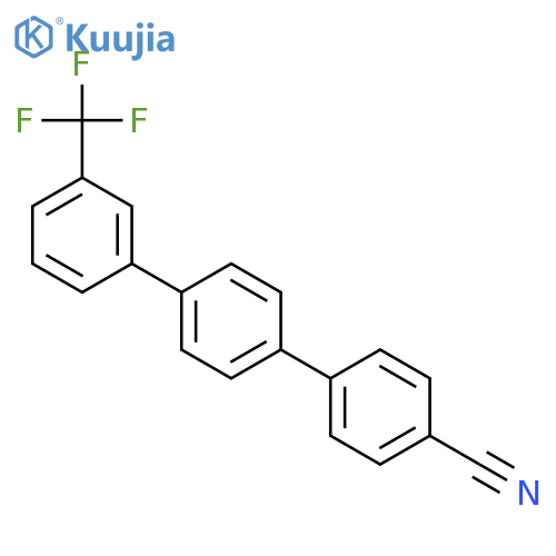 [1,1':4',1''-Terphenyl]-4-carbonitrile, 3''-(trifluoromethyl)- structure