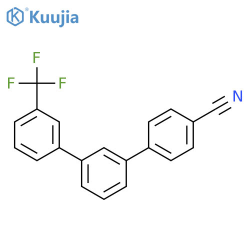 [1,1':3',1''-Terphenyl]-4-carbonitrile, 3''-(trifluoromethyl)- structure