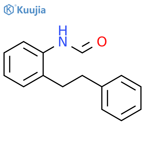Formamide, N-[2-(2-phenylethyl)phenyl]- structure