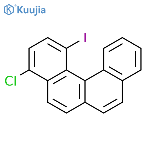 Benzo[c]phenanthrene, 4-chloro-1-iodo- structure