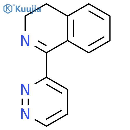 ISOQUINOLINE, 3,4-DIHYDRO-1-(3-PYRIDAZINYL)- structure