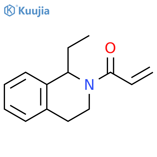 1-(1-Ethyl-3,4-dihydro-2(1H)-isoquinolinyl)-2-propen-1-one structure
