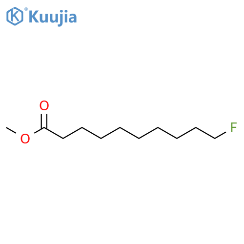 Decanoic acid, 10-fluoro-, methyl ester structure