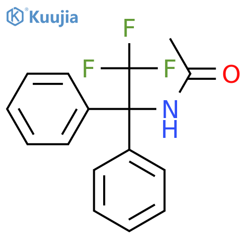 N-(1,1-Diphenyl-2,2,2-Trifluoroethyl)-Acetamide structure