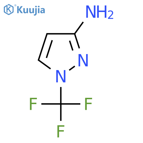 1-(Trifluoromethyl)-1H-pyrazol-3-amine structure