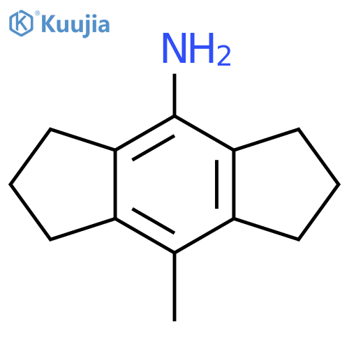8-Methyl-1,2,3,5,6,7-hexahydro-s-indacen-4-amine structure