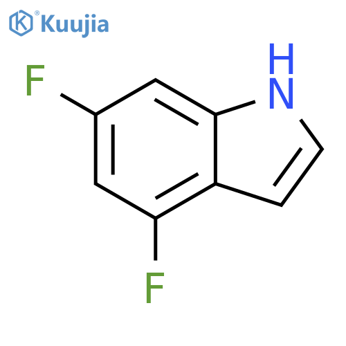4,6-difluoro-1H-indole structure