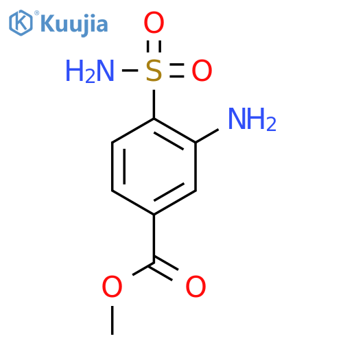 Methyl 3-Amino-4-sulfamoylbenzoate structure