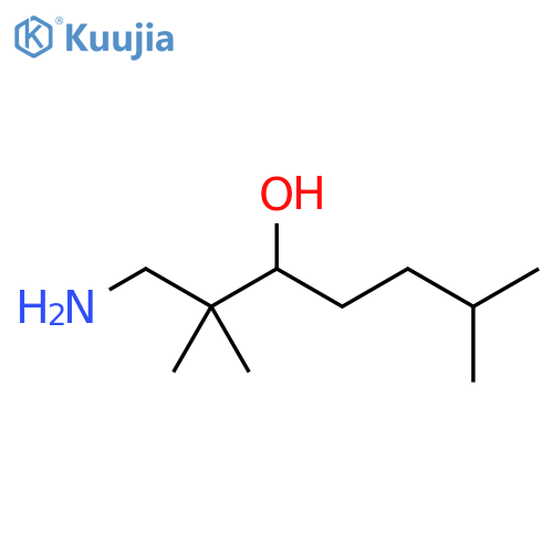 3-Heptanol, 1-amino-2,2,6-trimethyl- structure