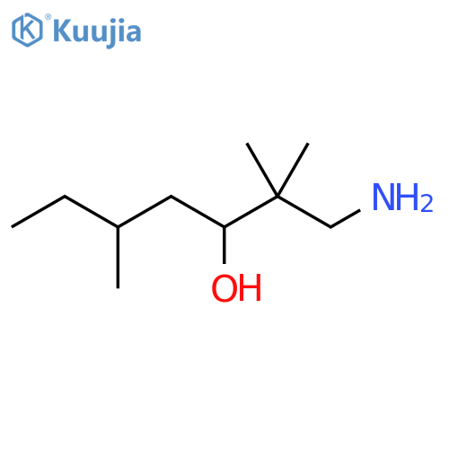 3-Heptanol, 1-amino-2,2,5-trimethyl- structure