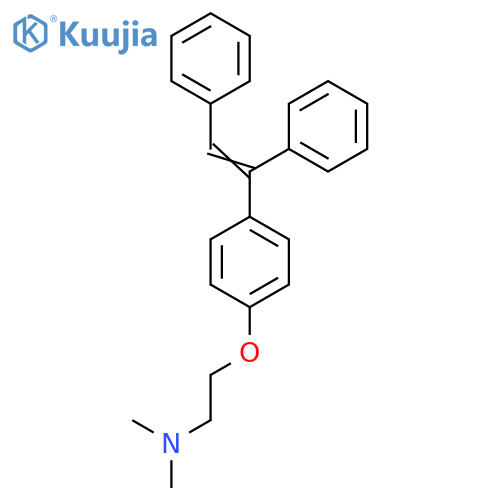 α-4-(2-Dimethylaminoethoxy)phenylstilbene structure