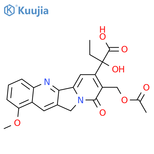 Camptothecinic acid; (S)-form, 9-Methoxy, 17-Ac structure