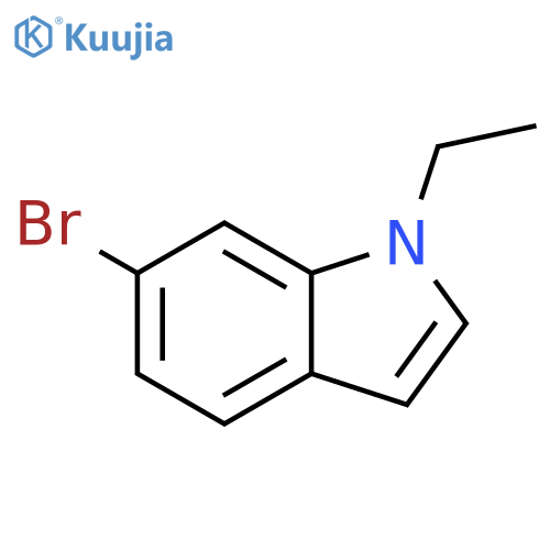 1H-Indole, 6-bromo-1-ethyl- structure