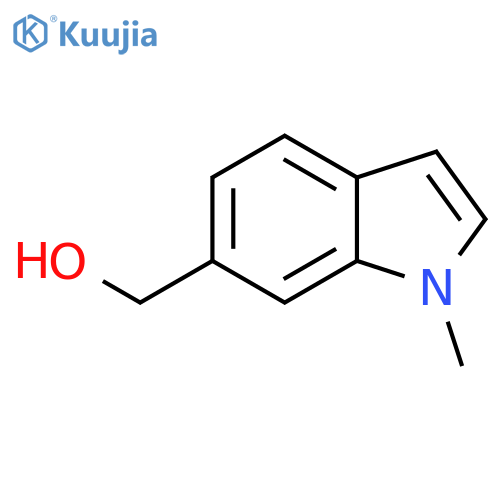 (1-Methyl-1H-indol-6-yl)methanol structure