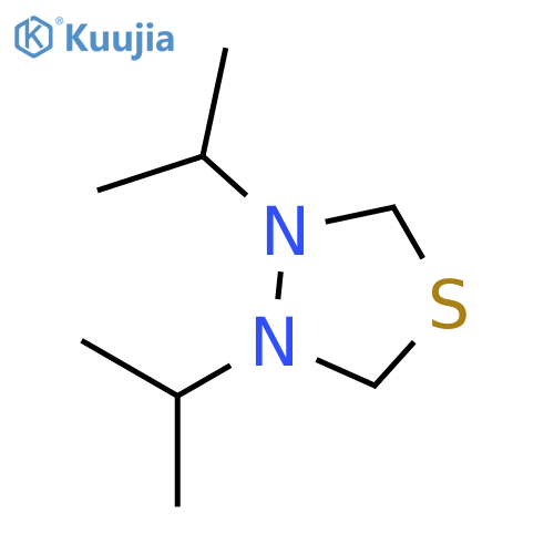 1,3,4-Thiadiazolidine,3,4-bis(1-methylethyl)-(9CI) structure