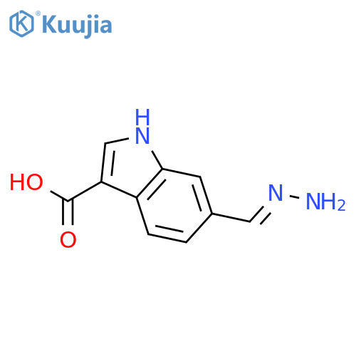 1H-Indole-3-carboxylic acid, 6-(aminoiminomethyl)- structure