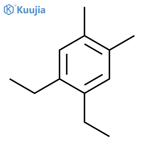 1,2-Diethyl-4,5-dimethylbenzene structure