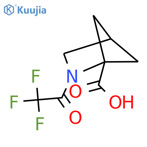2-(trifluoroacetyl)-2-azabicyclo2.1.1hexane-1-carboxylic acid structure