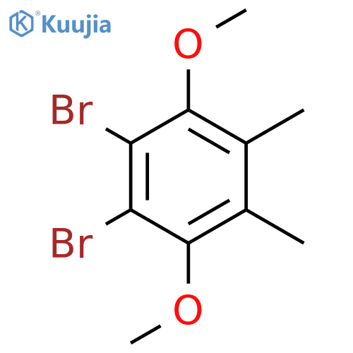 Benzene, 1,2-dibromo-3,6-dimethoxy-4,5-dimethyl- structure