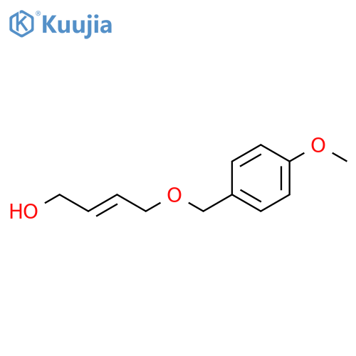 2-Buten-1-ol, 4-[(4-methoxyphenyl)methoxy]-, (2E)- structure