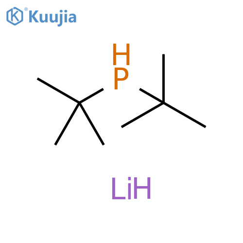 Phosphine, bis(1,1-dimethylethyl)-, lithium salt structure