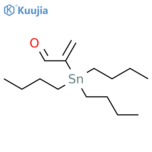 2-Propenal, 2-(tributylstannyl)- structure