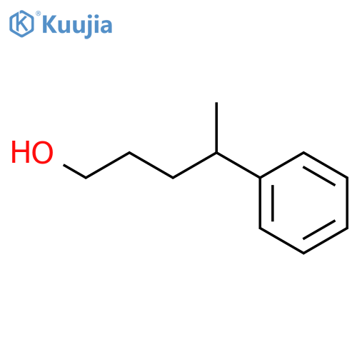 4-phenylpentan-1-ol structure