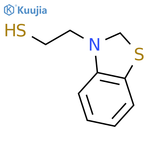 3(2H)-Benzothiazoleethanethiol structure