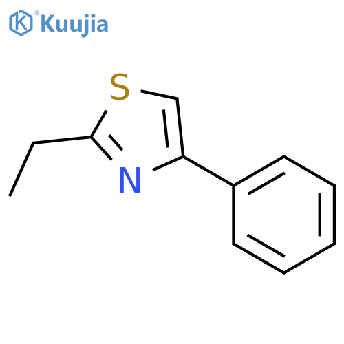 Thiazole,2-ethyl-4-phenyl- structure