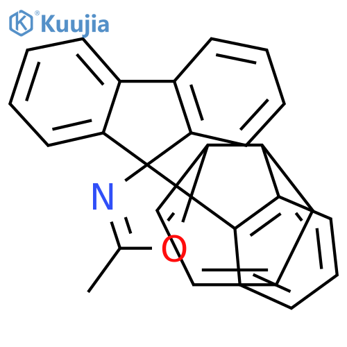 Dispiro[fluorene-9,4'-[2]oxazoline-5',9''-fluorene], 2'-methyl- structure