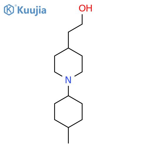 2-(1-(4-Methylcyclohexyl)piperidin-4-yl)ethan-1-ol structure