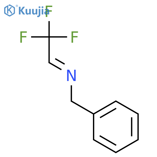 Benzyl(2,2,2-trifluoroethylidene)amine structure