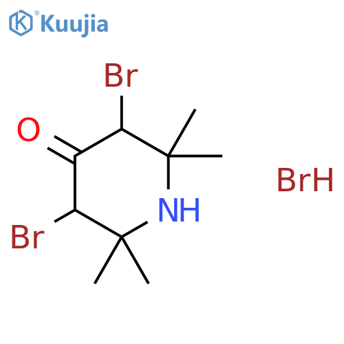 3,5-Dibromo-2,2,6,6-tetramethylpiperidin-4-one, Hydrobromide Technical Grade 90% structure