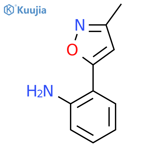 2-(3-Methylisoxazol-5-yl)aniline structure