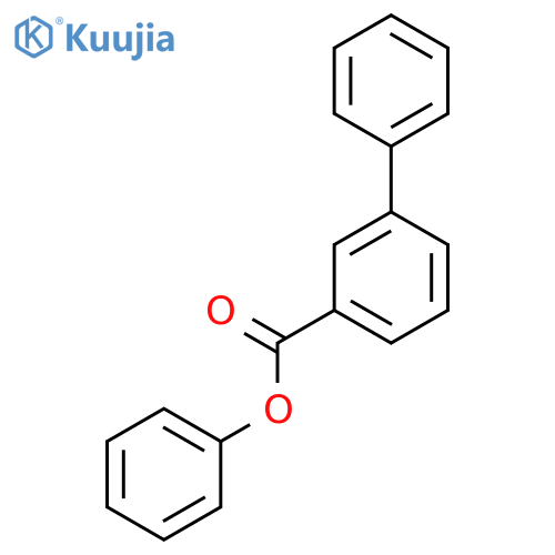 Phenyl [1,1'-biphenyl]-3-carboxylate structure