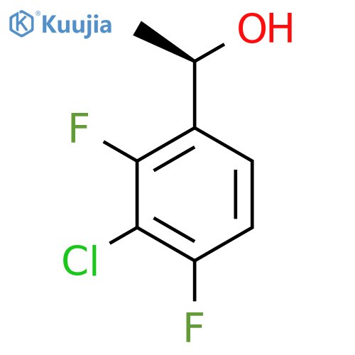 (1R)-1-(3-chloro-2,4-difluorophenyl)ethan-1-ol structure