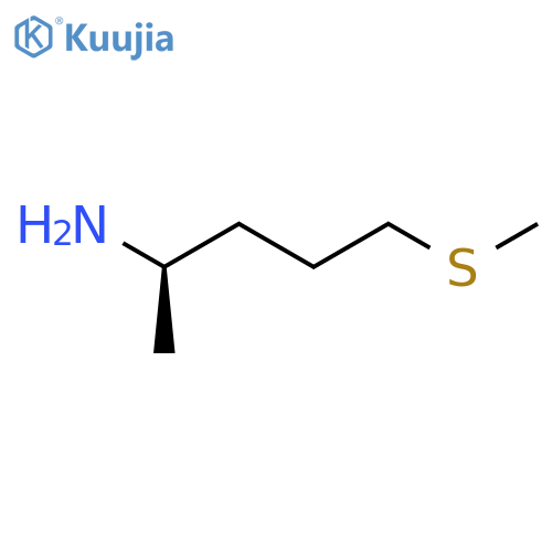 (2R)-5-(methylsulfanyl)pentan-2-amine structure