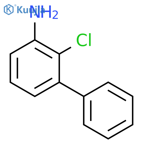 [1,1'-Biphenyl]-3-amine, 2-chloro- structure