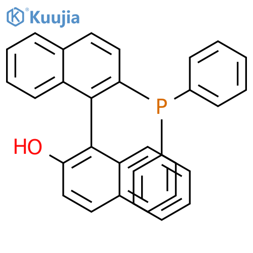 2-Diphenyphosphino-2'-hydroxyl-1,1'-binaphthyl structure