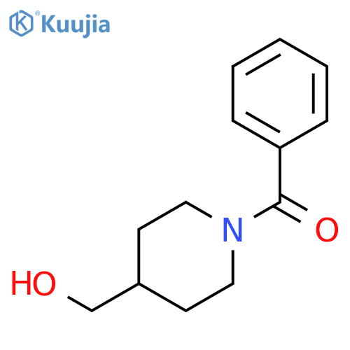 4-Piperidinemethanol, 1-benzoyl- structure