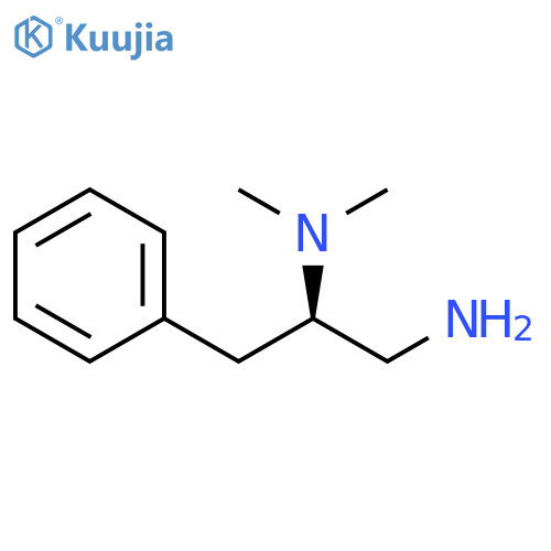 (2R)-1-amino-3-phenylpropan-2-yldimethylamine structure