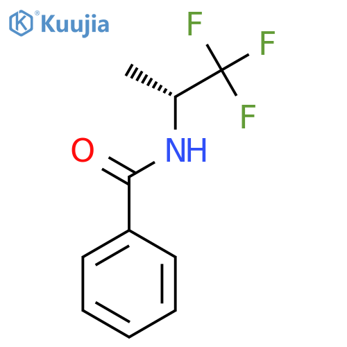 (R)-N-(1,1,1-Trifluoropropan-2-yl)benzamide structure