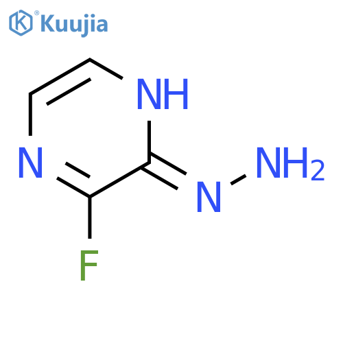 2-Fluoro-3-hydrazinylpyrazine structure