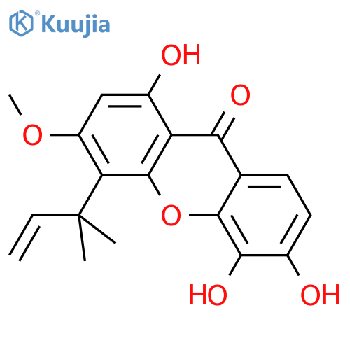 Isocudraniaxanthone B structure