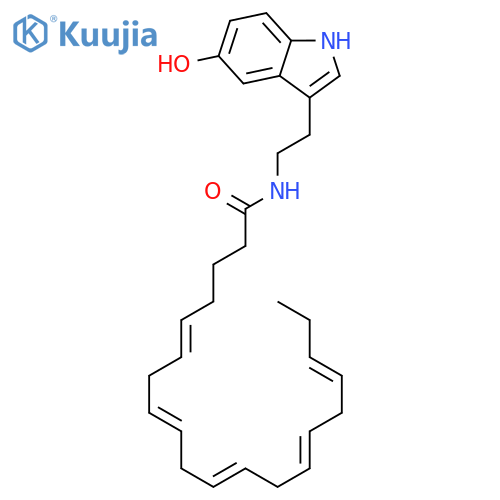 Eicosapentaenoyl Serotonin structure