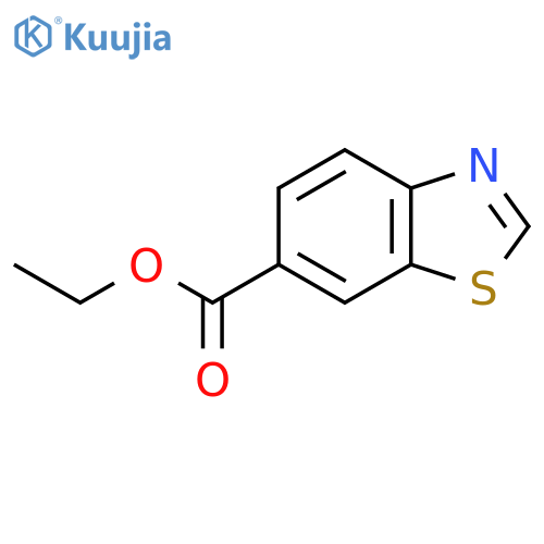 Ethyl benzo[d]thiazole-6-carboxylate structure