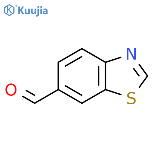 6-Benzothiazolecarboxaldehyde structure