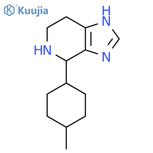 4-(4-methylcyclohexyl)-3H,4H,5H,6H,7H-imidazo4,5-cpyridine structure