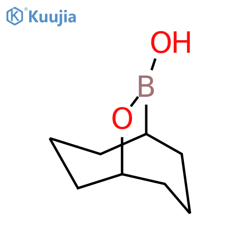 9-Oxa-10-borabicyclo[3.3.2]decane, 10-hydroxy- structure